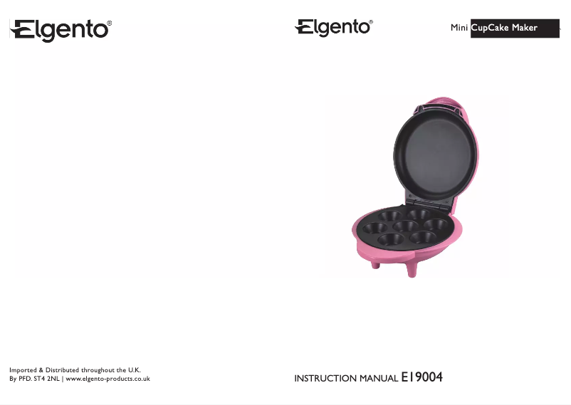 Page 1 de la notice Manuel utilisateur Elgento E19004