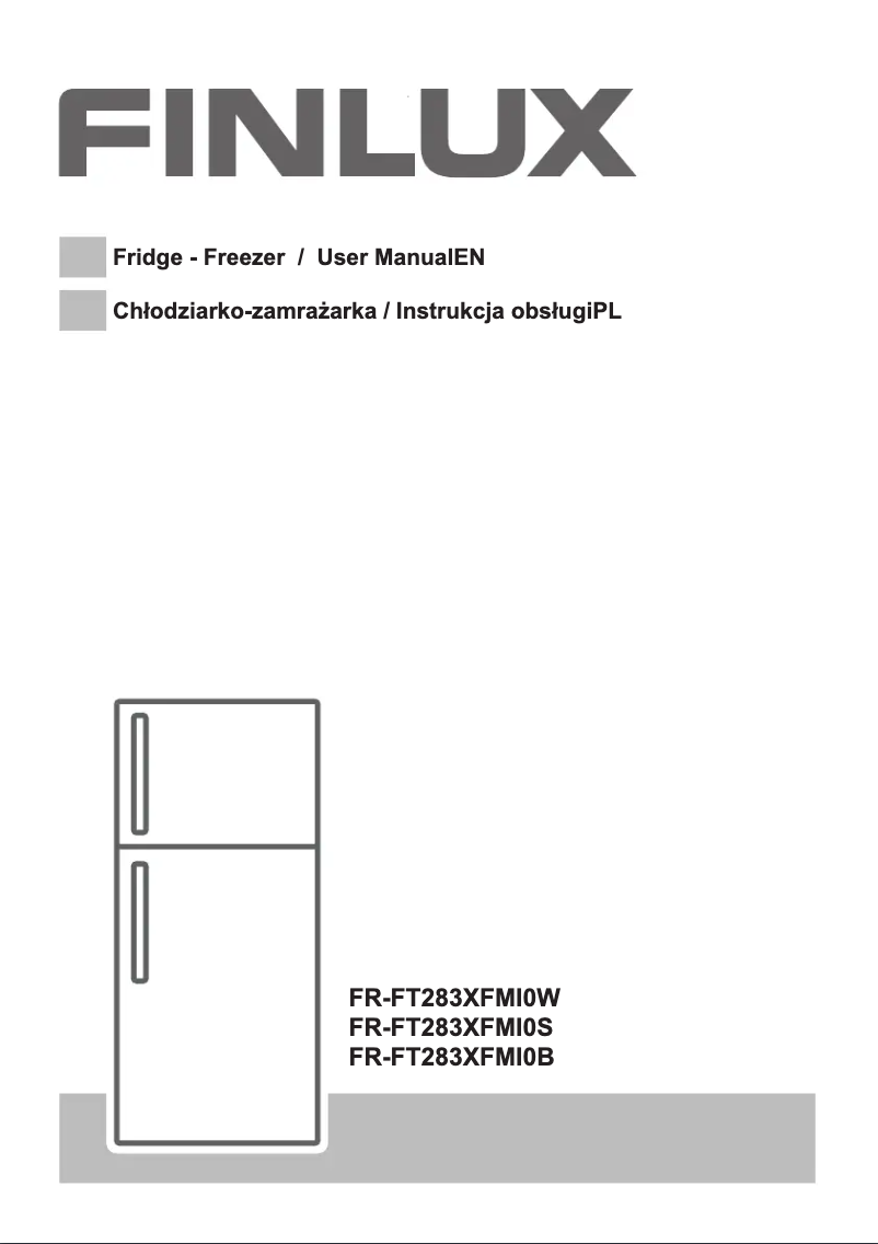 Image de la première page du manuel de l'appareil FR-FT283XFMI0W