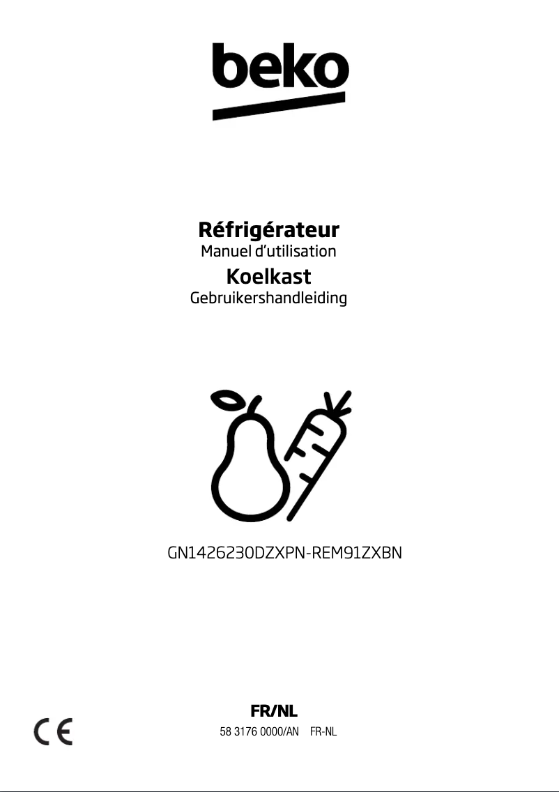 Image de la première page du manuel de l'appareil REM91ZXBN