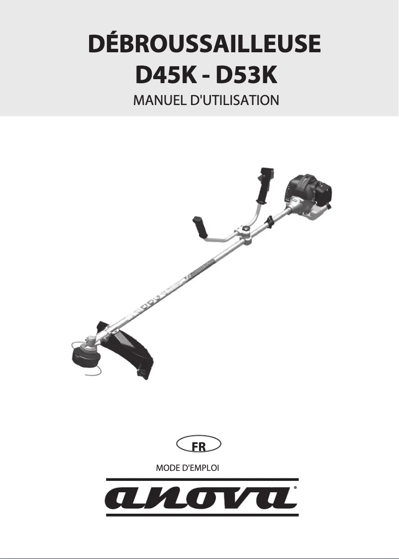 Imagen de la primera página del manual del dispositivo D53K