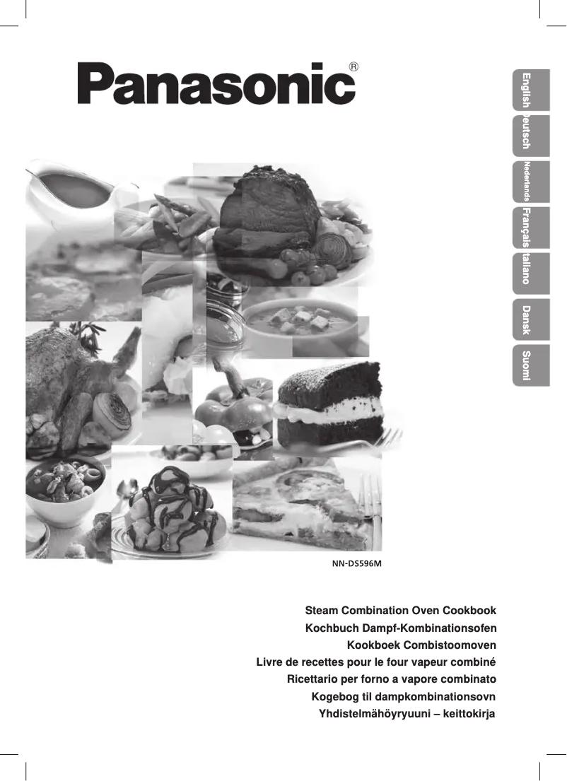 Imagen de la primera página del manual del dispositivo NN-DS596B