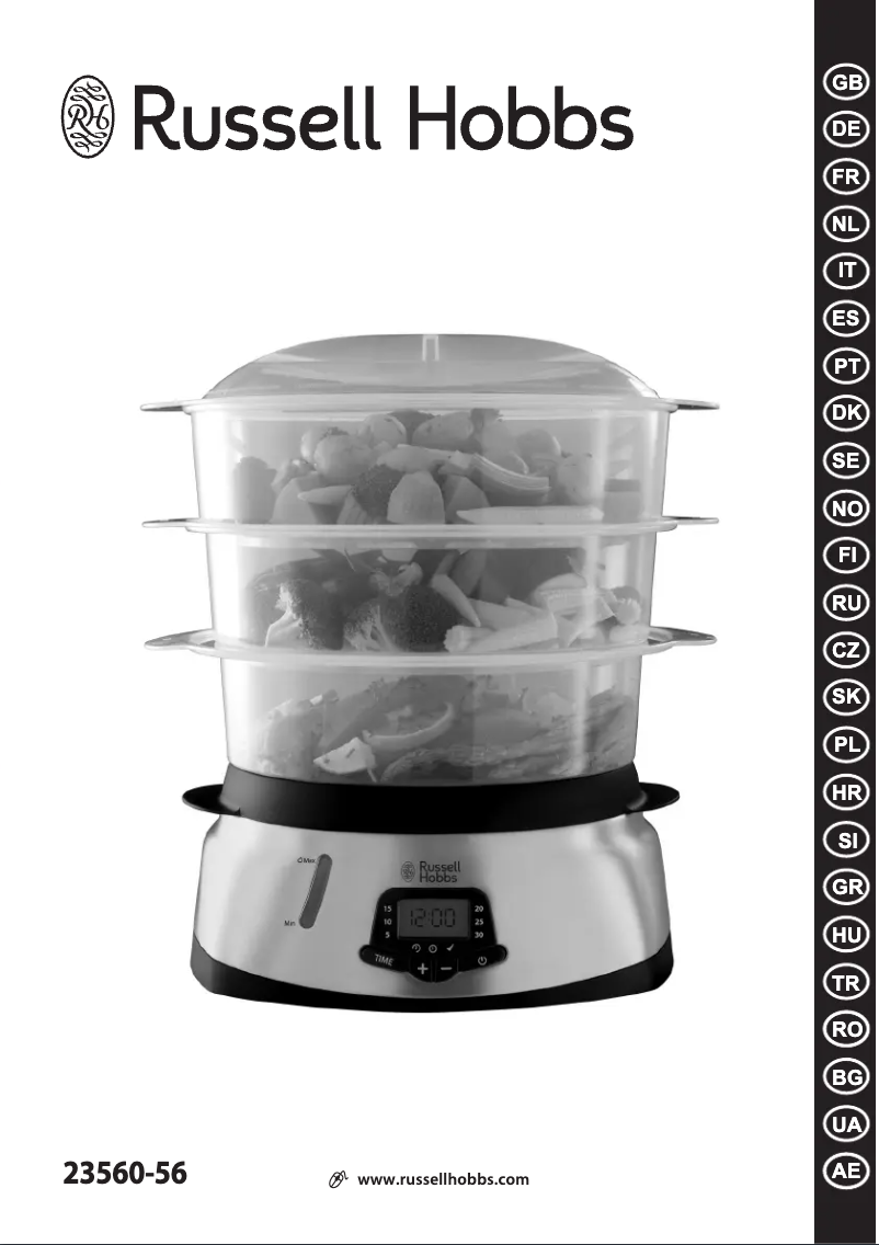 Page 1 de la notice Manuel utilisateur Russell Hobbs 23560-56