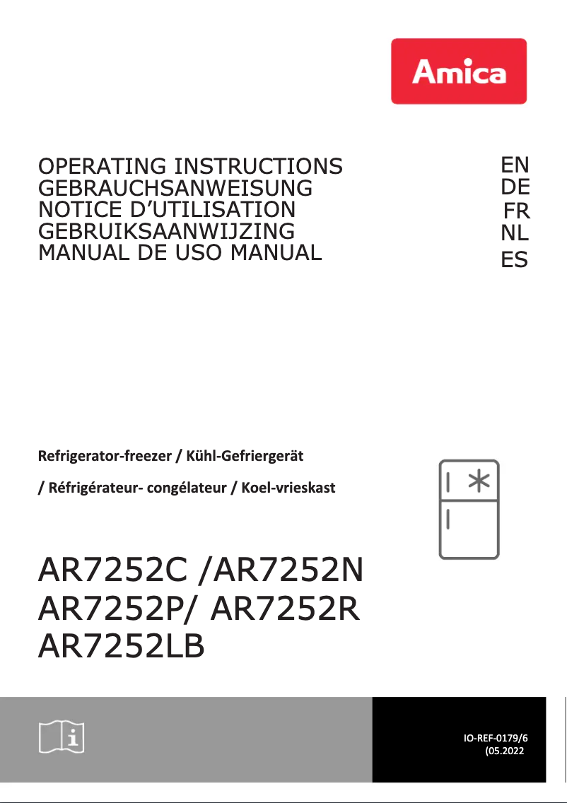 Imagen de la primera página del manual del dispositivo AR7252P