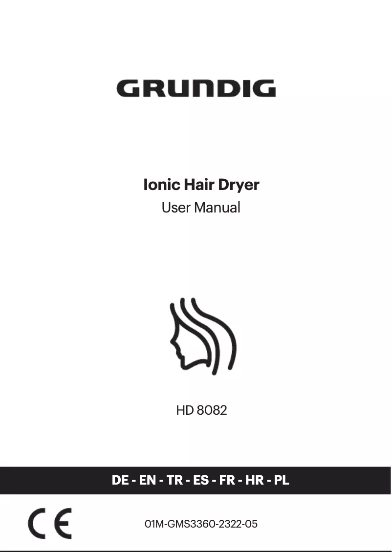 Page n°1 - Manuel utilisateur Grundig HD 8082