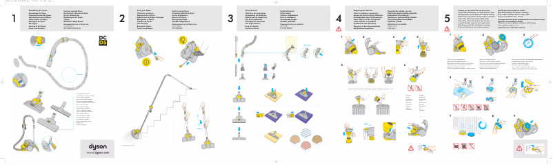 Page 1 de la notice Manuel utilisateur Dyson DC05