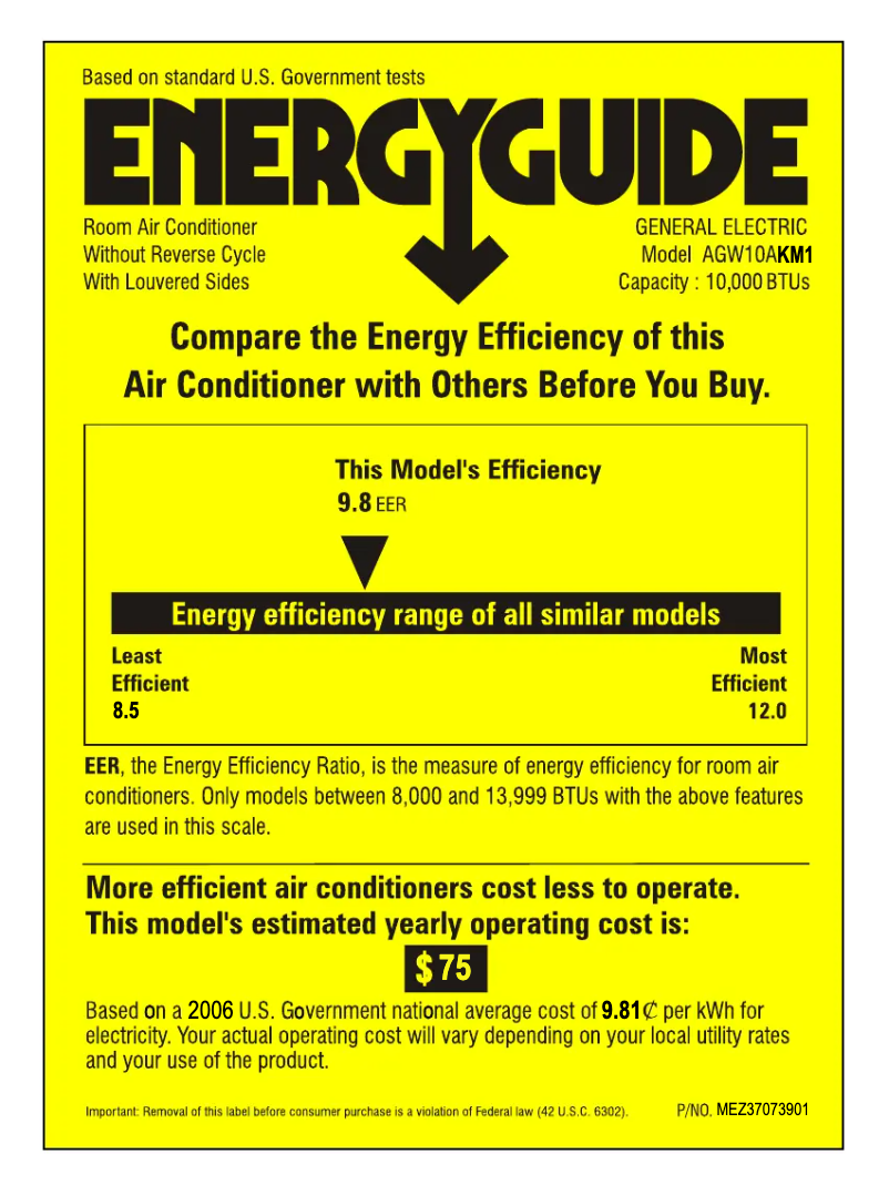 Image de la première page du manuel de l'appareil AGW10AK