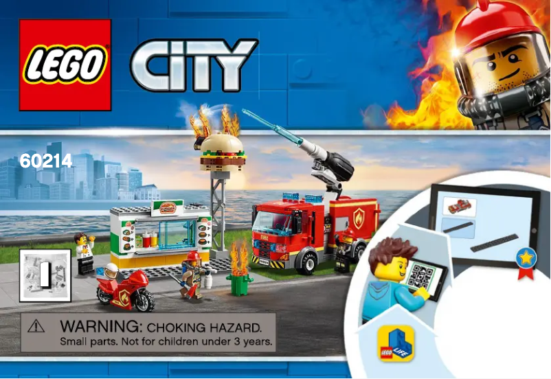 Page 1 de la notice Manuel utilisateur Lego City 60214