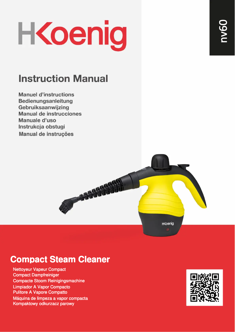 Image de la première page du manuel de l'appareil NV60