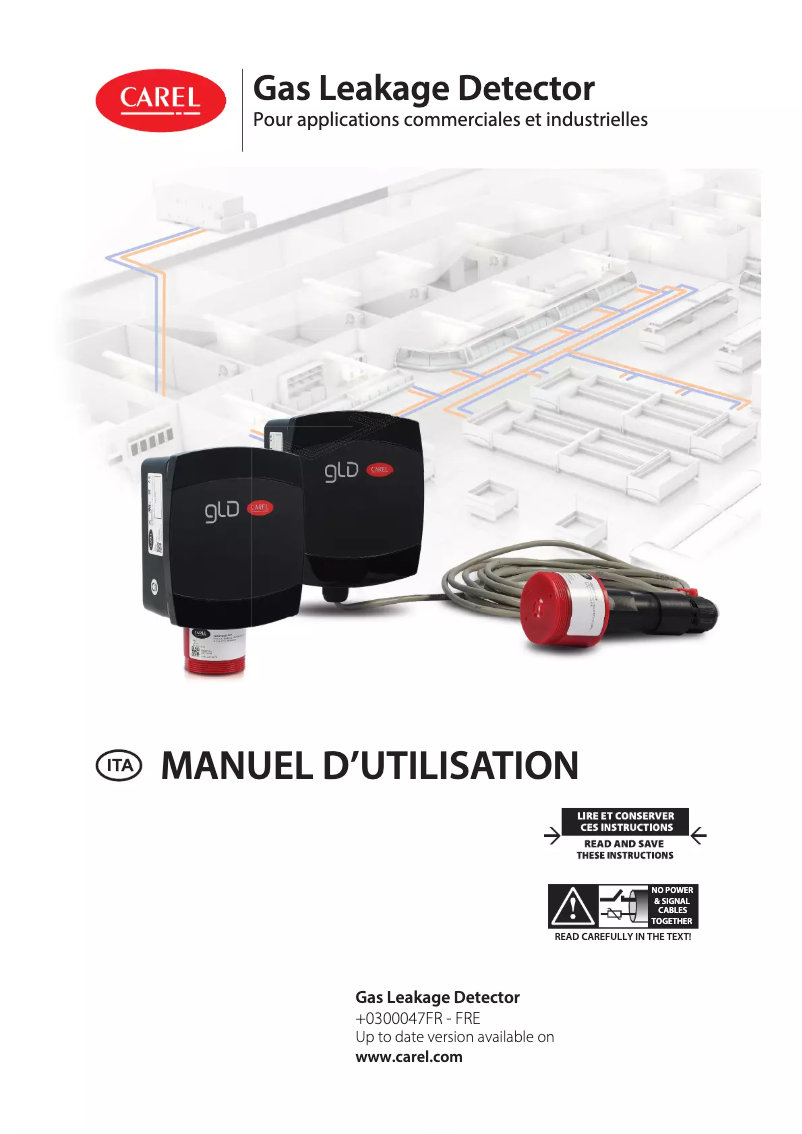 Página 1 del manual Manual de usuario Carel GLD