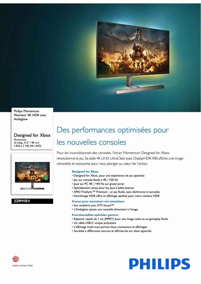 Image de la première page du manuel de l'appareil 329M1RV