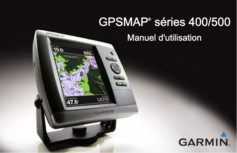 Image de la première page du manuel de l'appareil GPSMAP 421s