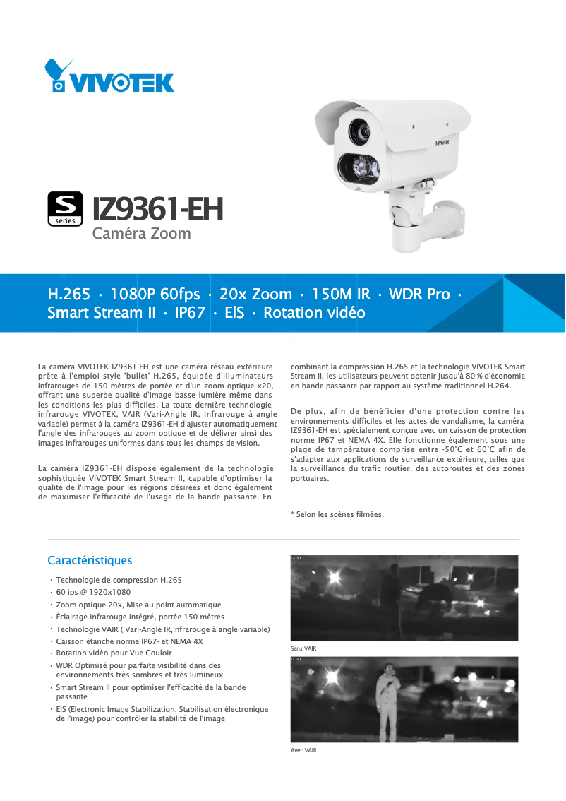 Imagen de la primera página del manual del dispositivo IZ9361-EH