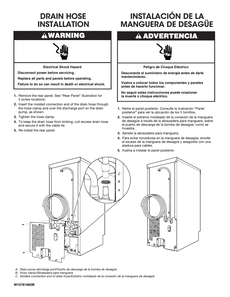 Image de la première page du manuel de l'appareil JIM159XYCX