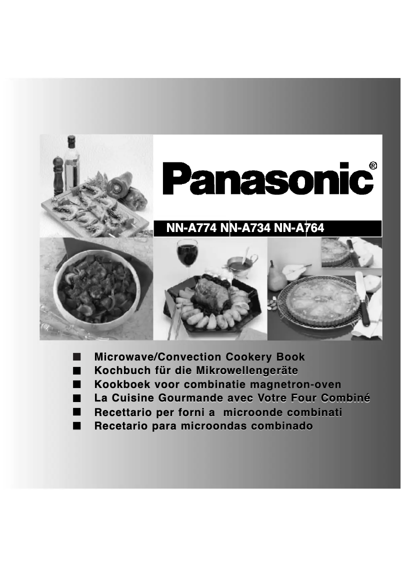 Page 1 de la notice Manuel utilisateur Panasonic NN-A734