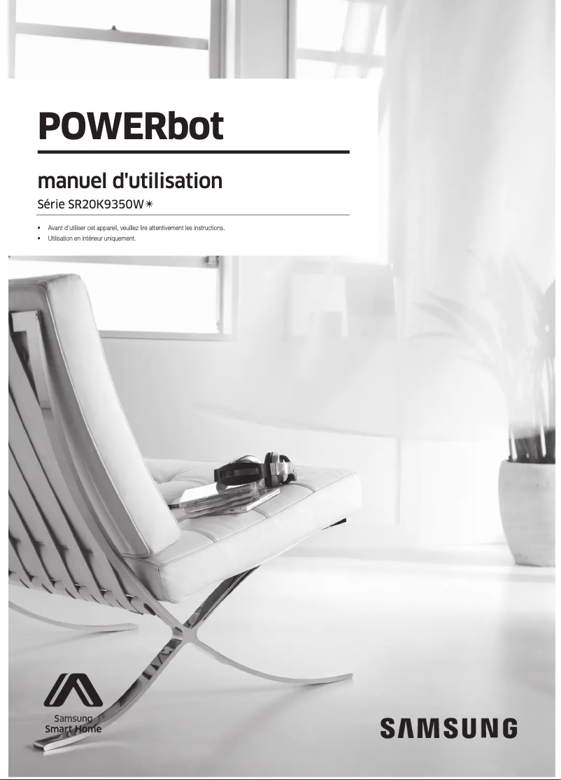 Page 1 de la notice Manuel utilisateur Samsung SR20K9350WK