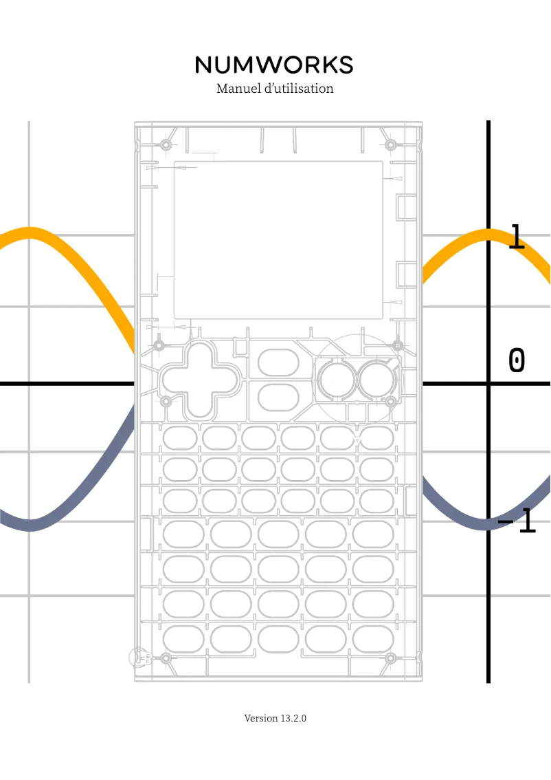 Page n°1 - Manuel utilisateur Numworks Python