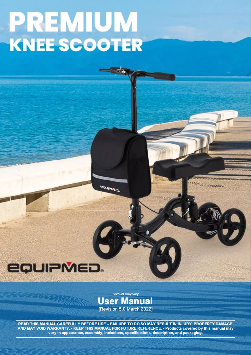 Page n°1 - Manuel utilisateur eQuipMed Premium