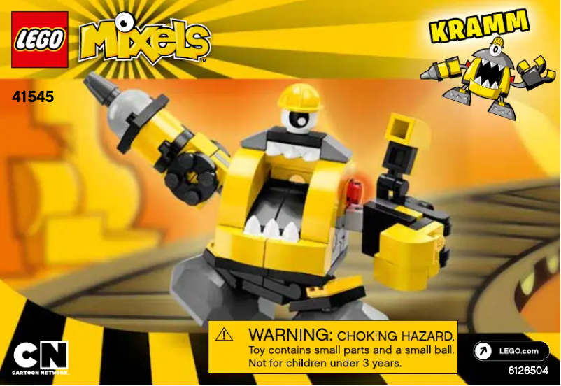 Page n°1 - Manuel utilisateur Lego Mixels 41545