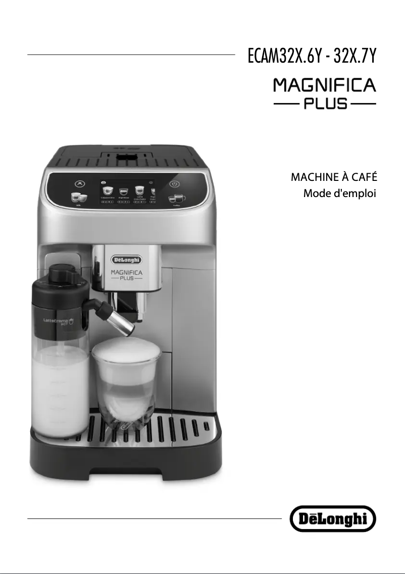 Page n°1 - Manuel utilisateur DeLonghi Magnifica Plus ECAM320.60.B