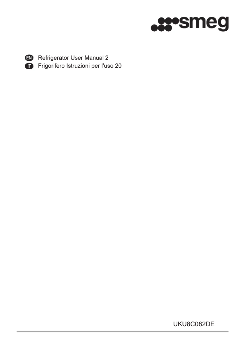 Page n°1 - Mode d'emploi Smeg UKU8C082DE