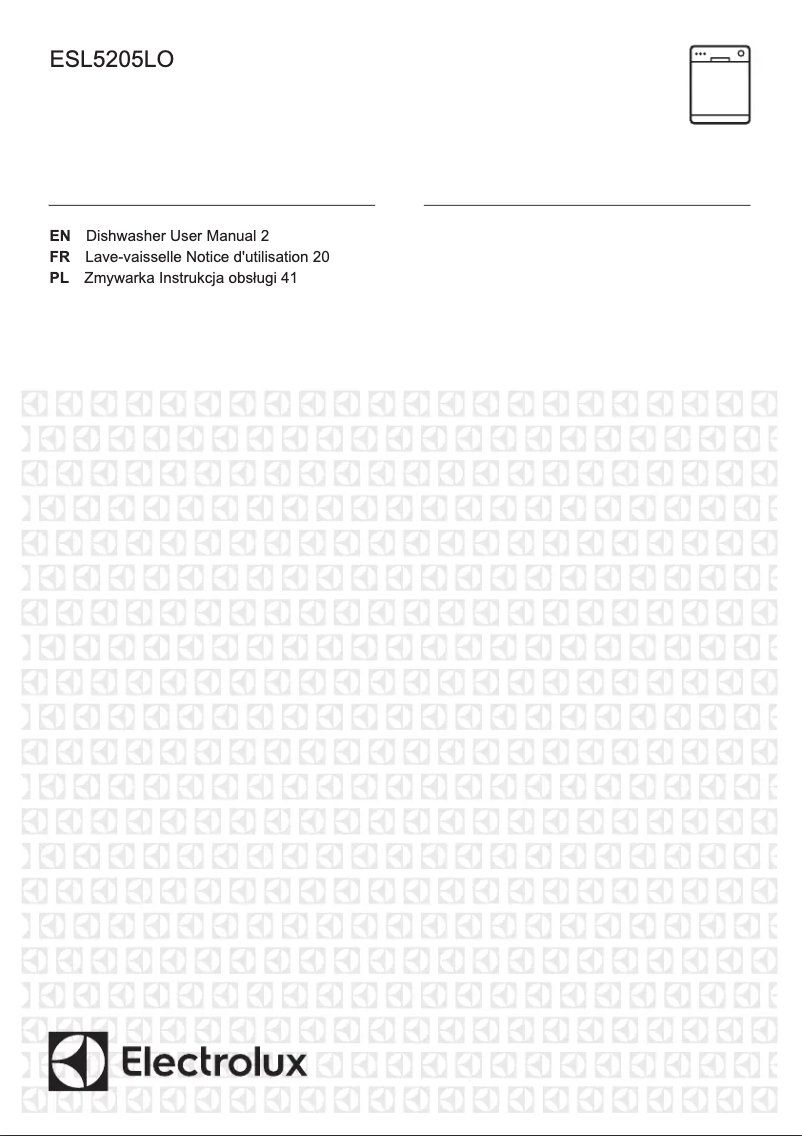Page 1 de la notice Manuel utilisateur Electrolux ESL5205LO