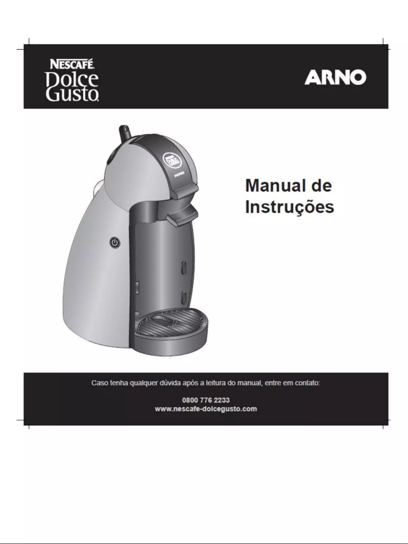 Image de la première page du manuel de l'appareil Nescafe Dolce Gusto Piccolo PJ1006B1