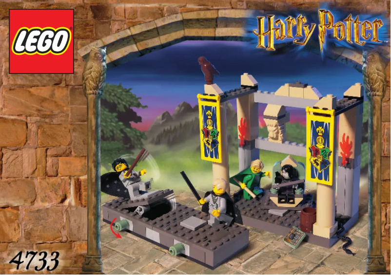 Page 1 de la notice Manuel utilisateur Lego Harry Potter 4733