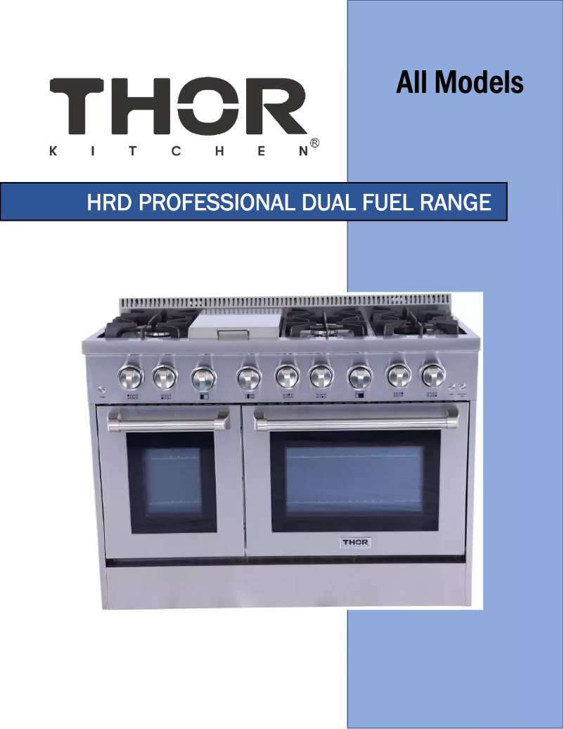 Page n°1 - Manuel utilisateur Thor TIH36