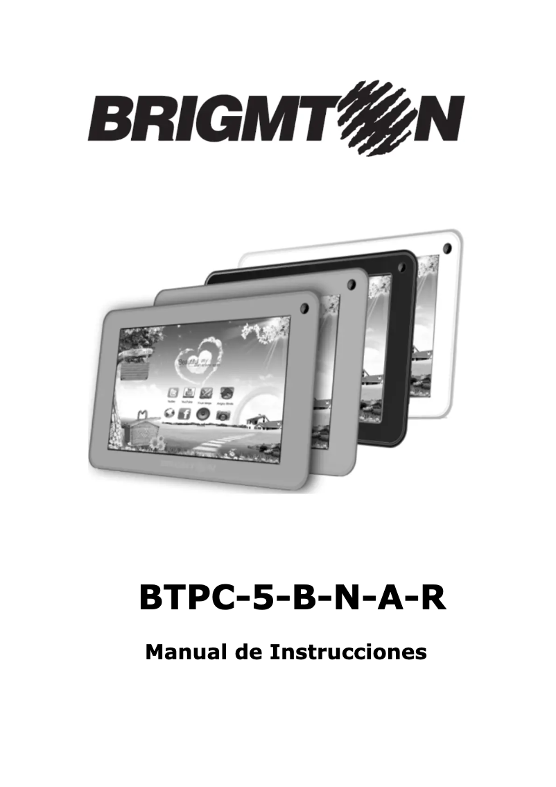 Page 1 de la notice Manuel utilisateur Brigmton BTPC-5-R