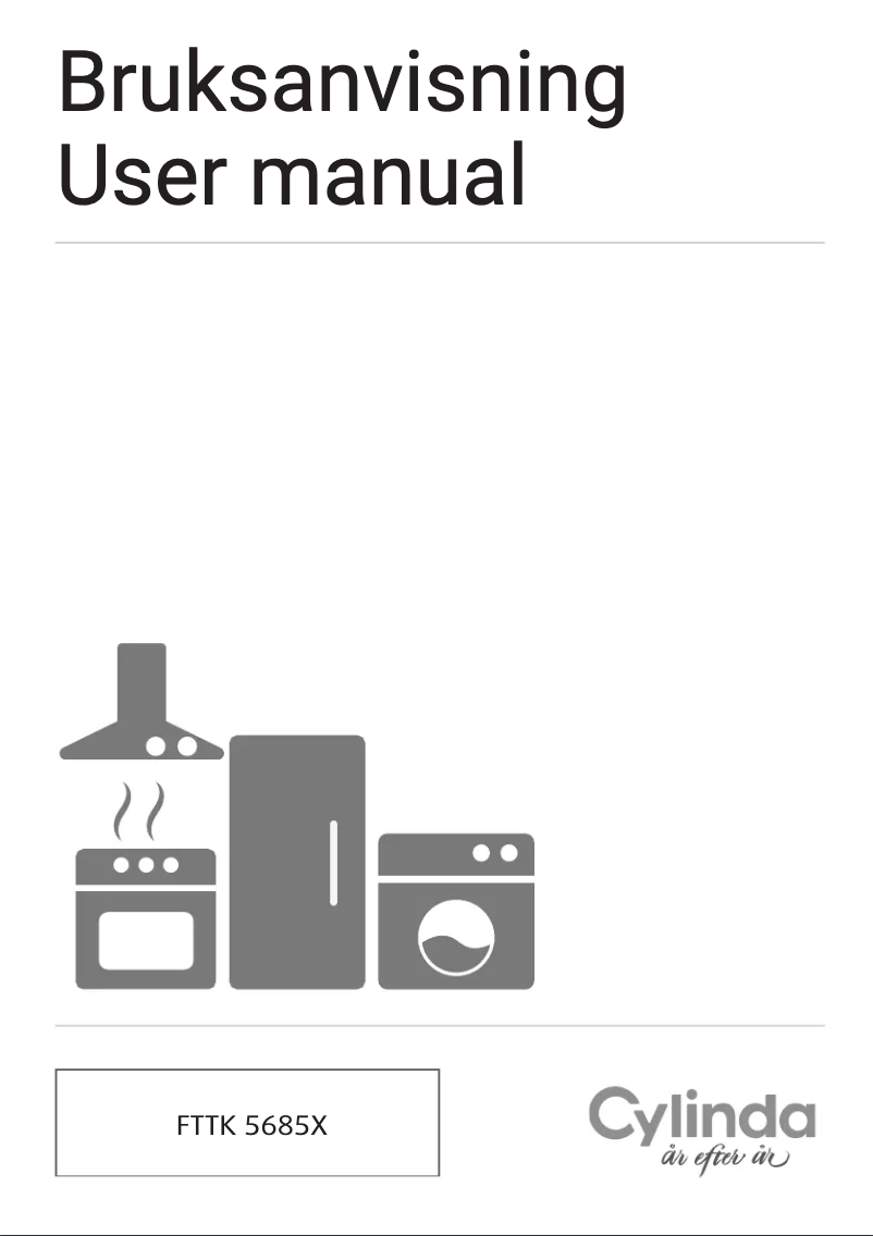 Page 1 de la notice Manuel utilisateur Cylinda FTTK 5585X