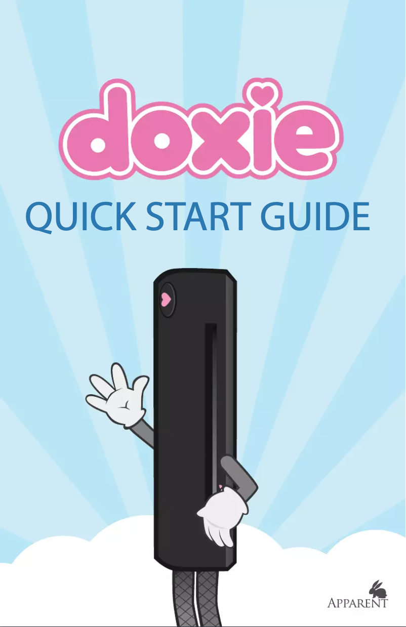Page n°1 - Manuel utilisateur Doxie DX100