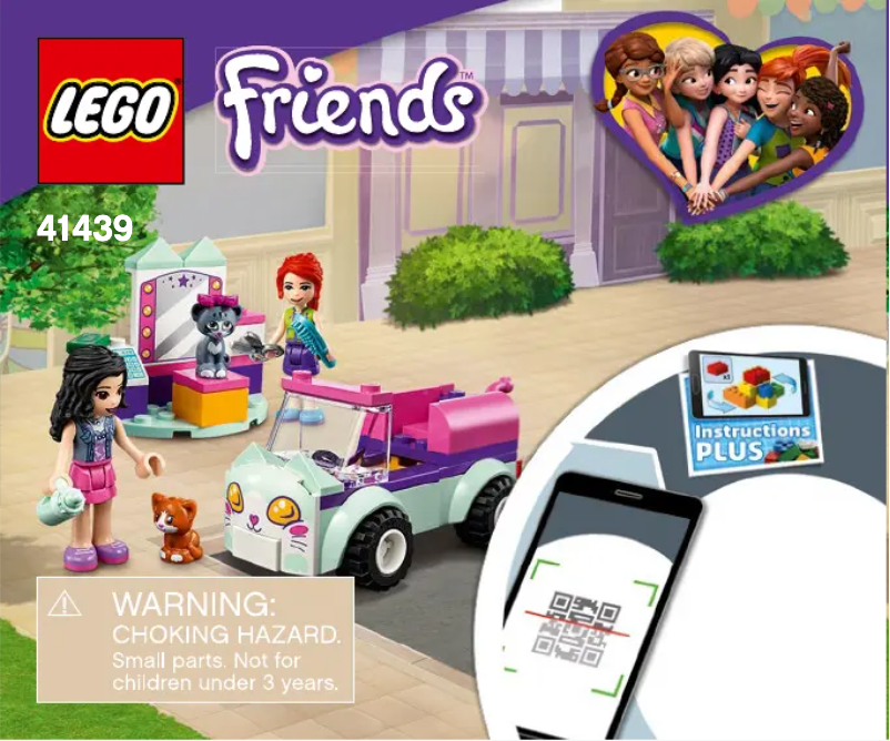 Page n°1 - Manuel utilisateur Lego Friends 41439