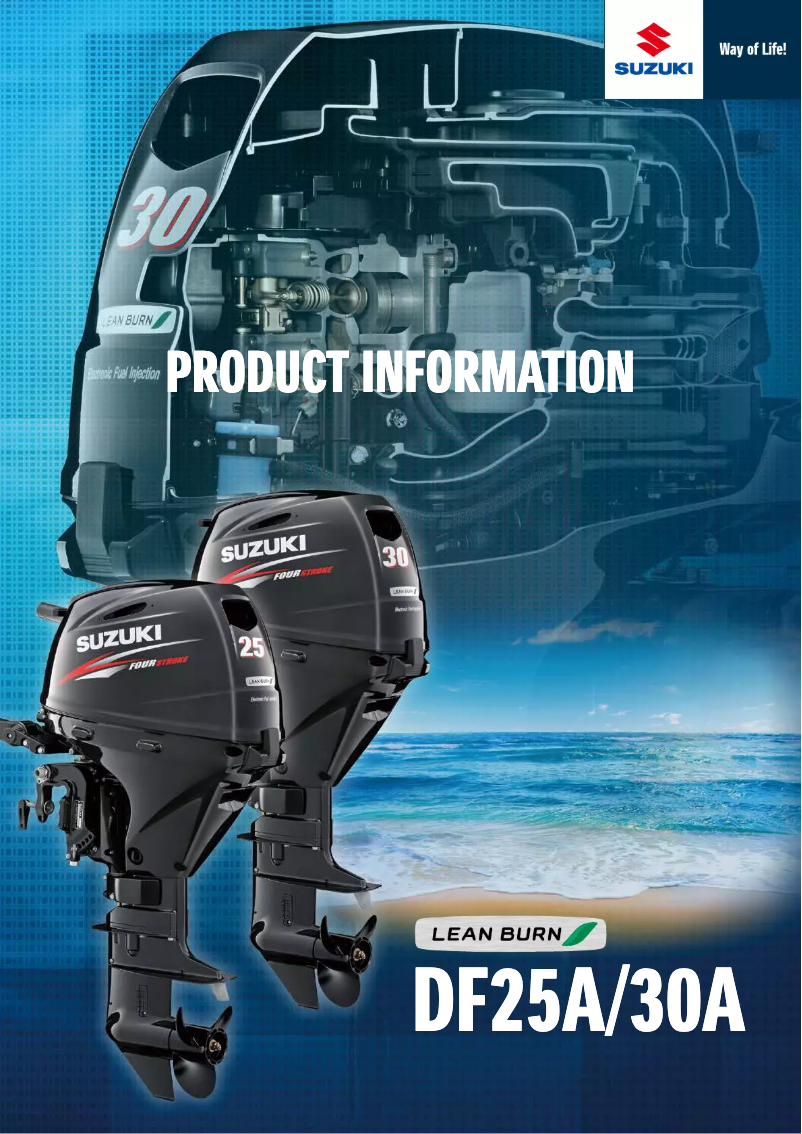 Page 1 de la notice Manuel utilisateur Suzuki DF30A