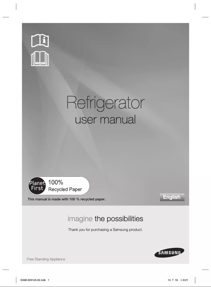 Image de la première page du manuel de l'appareil RSH5ZLMR
