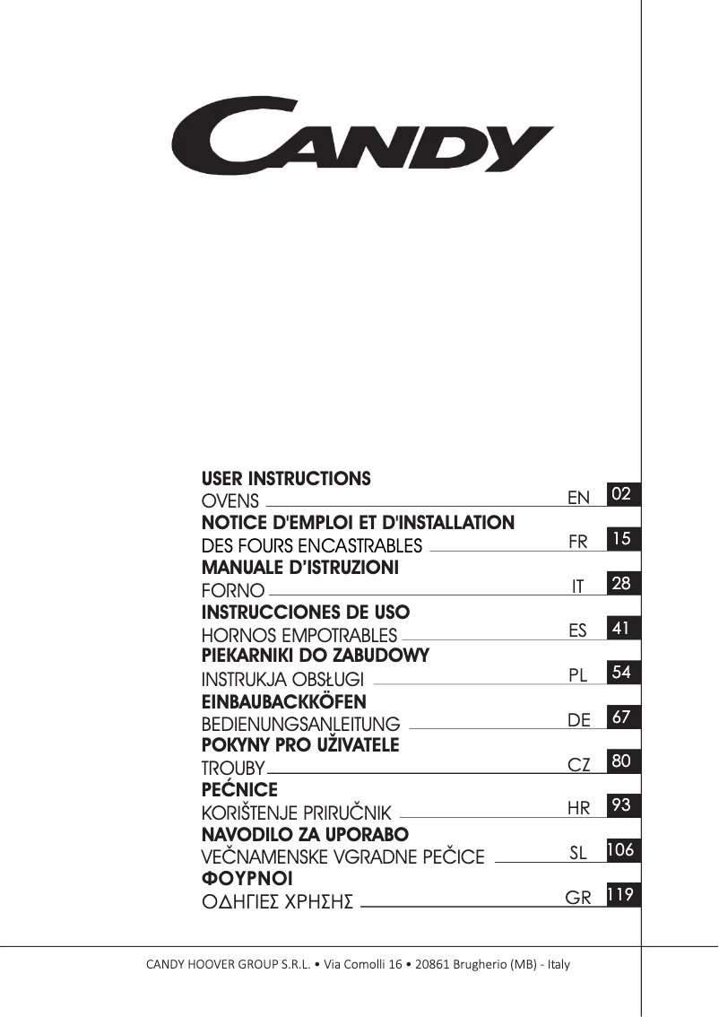 Image de la première page du manuel de l'appareil FCT886X WIFI