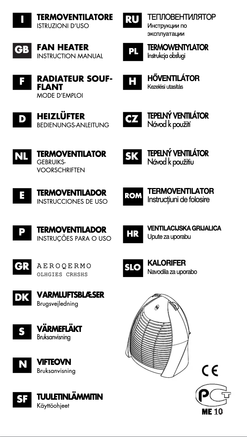 Page n°1 - Manuel utilisateur DeLonghi HVK1010