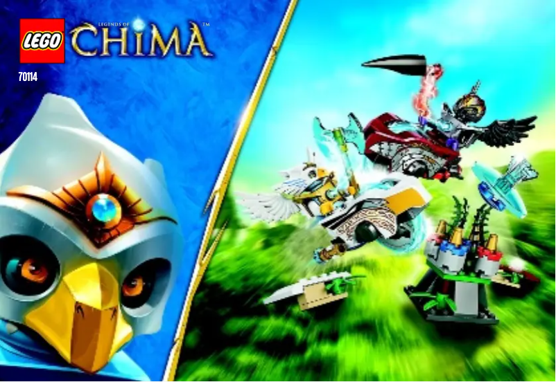 Image de la première page du manuel de l'appareil Chima 70114