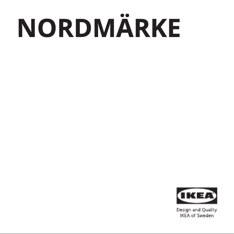 Image de la première page du manuel de l'appareil NORDMÄRKE 104.841.44