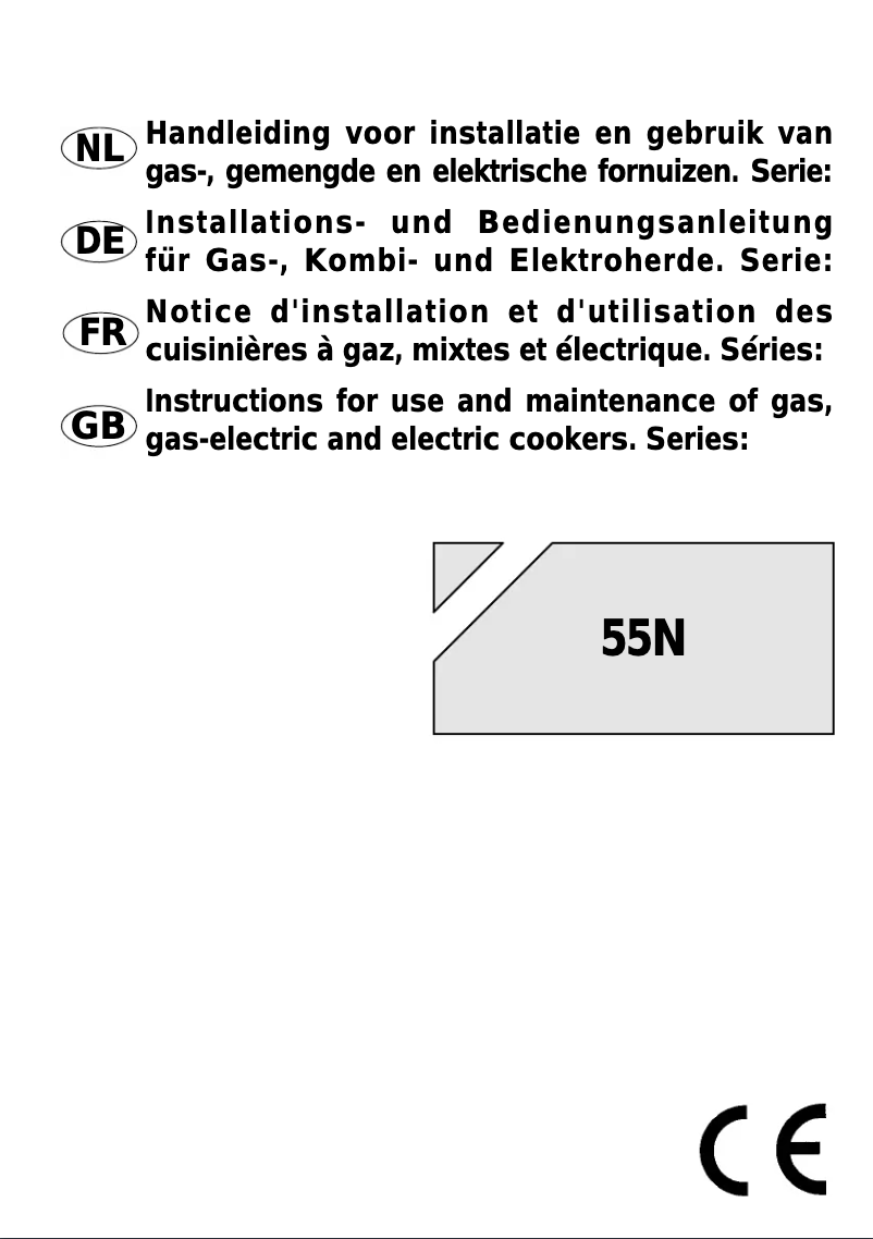 Page 1 de la notice Manuel utilisateur Etna 1755RVS