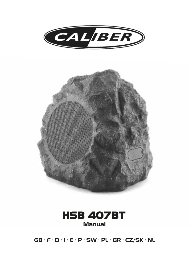 Imagen de la primera página del manual del dispositivo HSB407BT