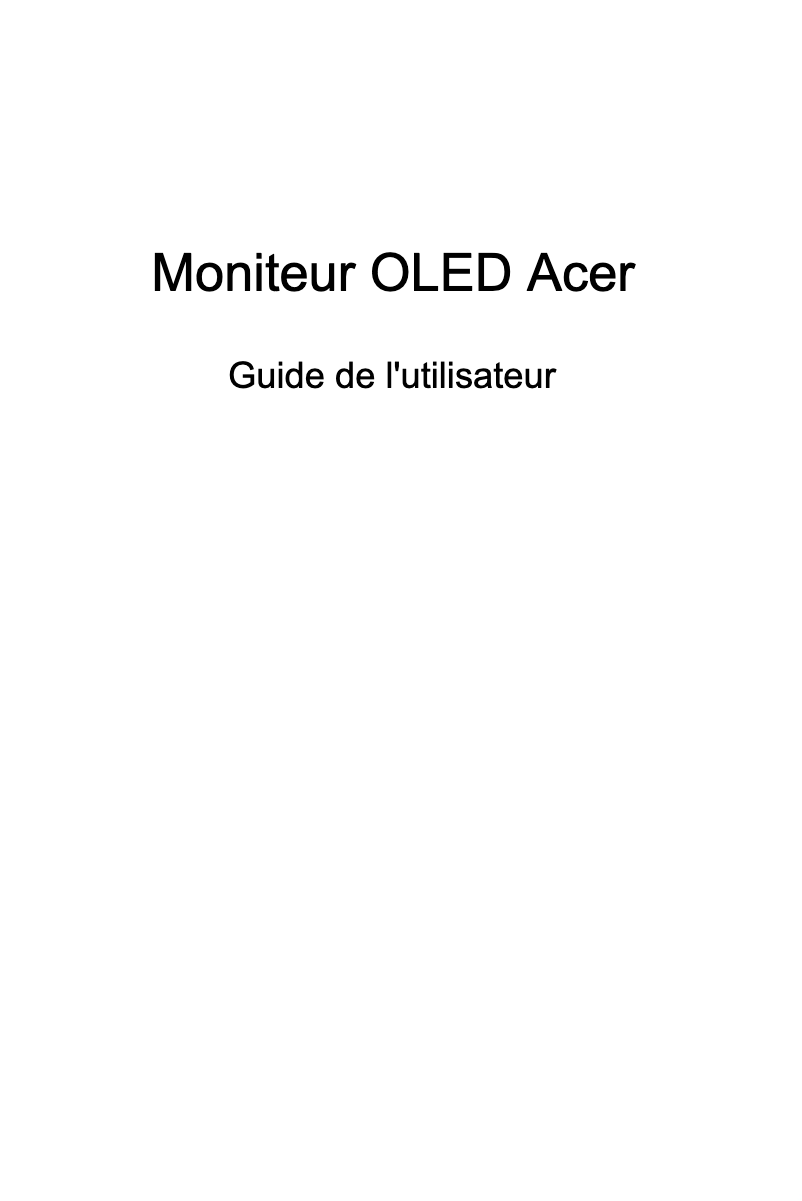 Image de la première page du manuel de l'appareil PM168QKT