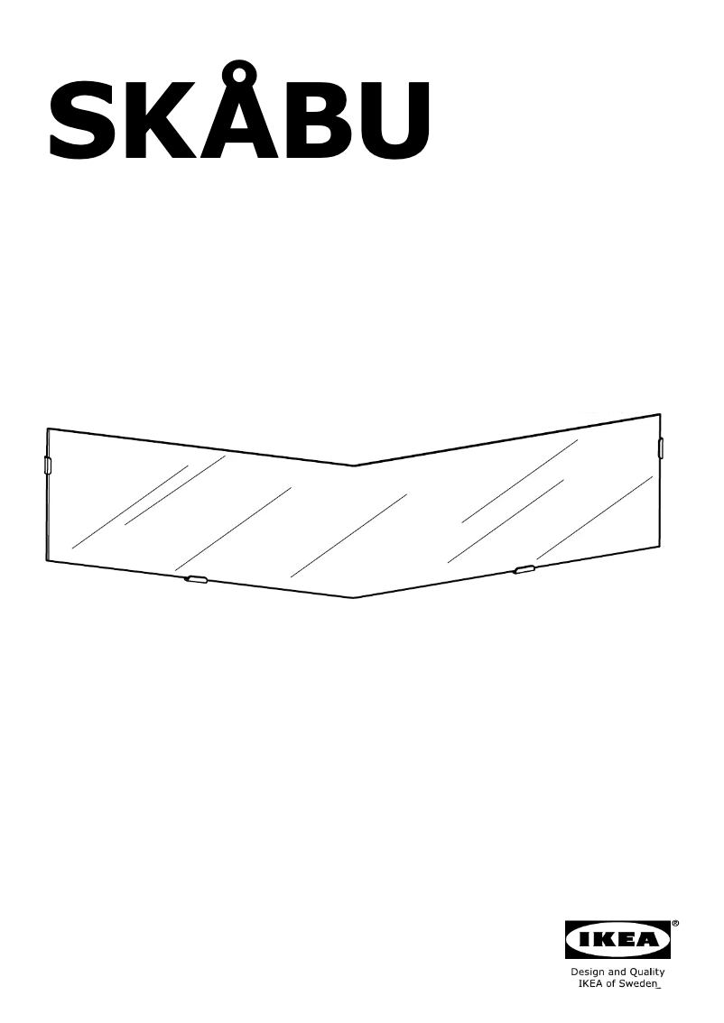 Image de la première page du manuel de l'appareil SKABU