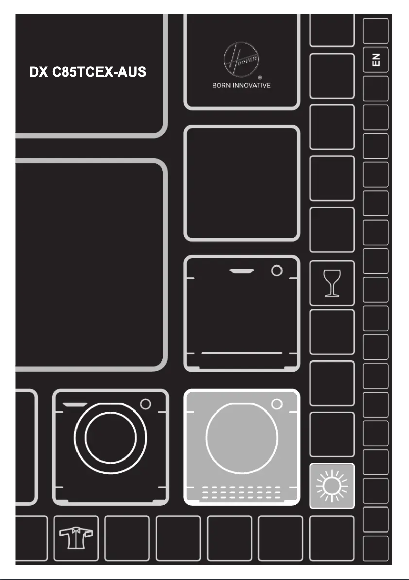 Image de la première page du manuel de l'appareil DX C85TCEX-AUS
