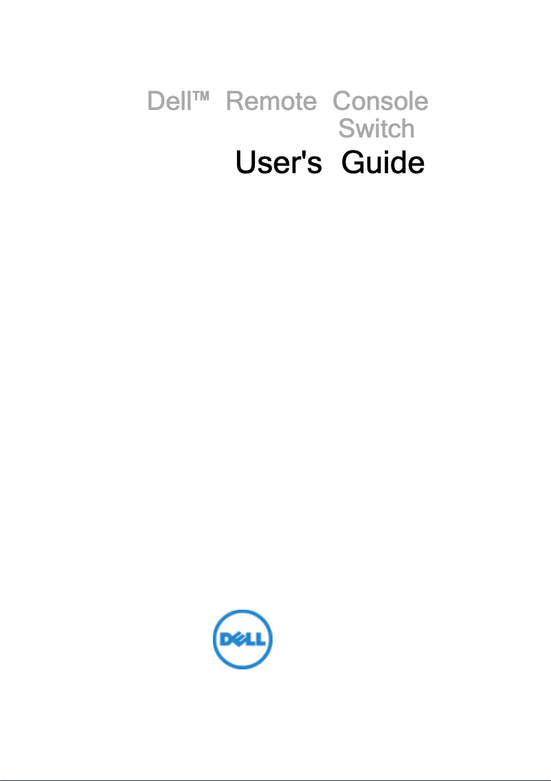 Página 1 del manual Manual de usuario Dell 2162DS