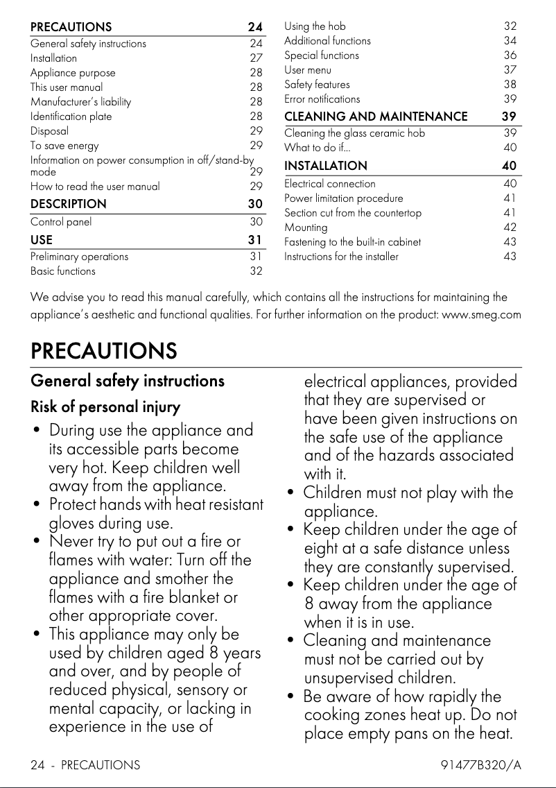 Image de la première page du manuel de l'appareil SIM1864D