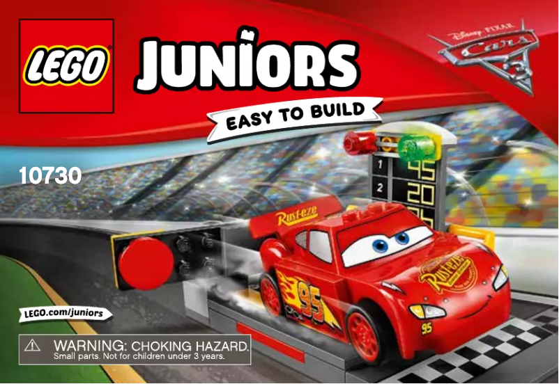 Page n°1 - Manuel utilisateur Lego Lightning McQueen Speed Launcher 10730