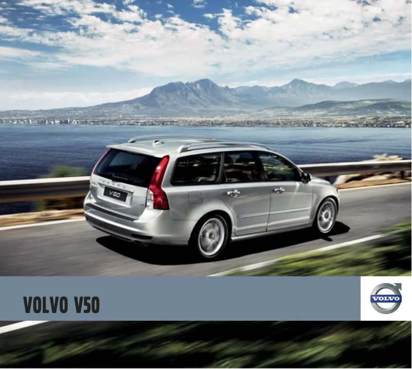 Page 1 de la notice Brochure Volvo V50 (2011)