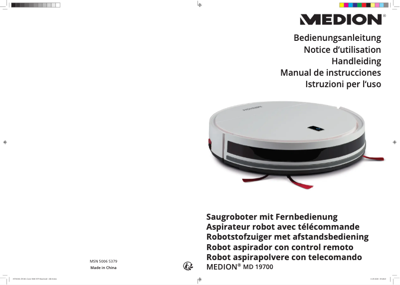 Page n°1 - Manuel utilisateur Medion MD 19700