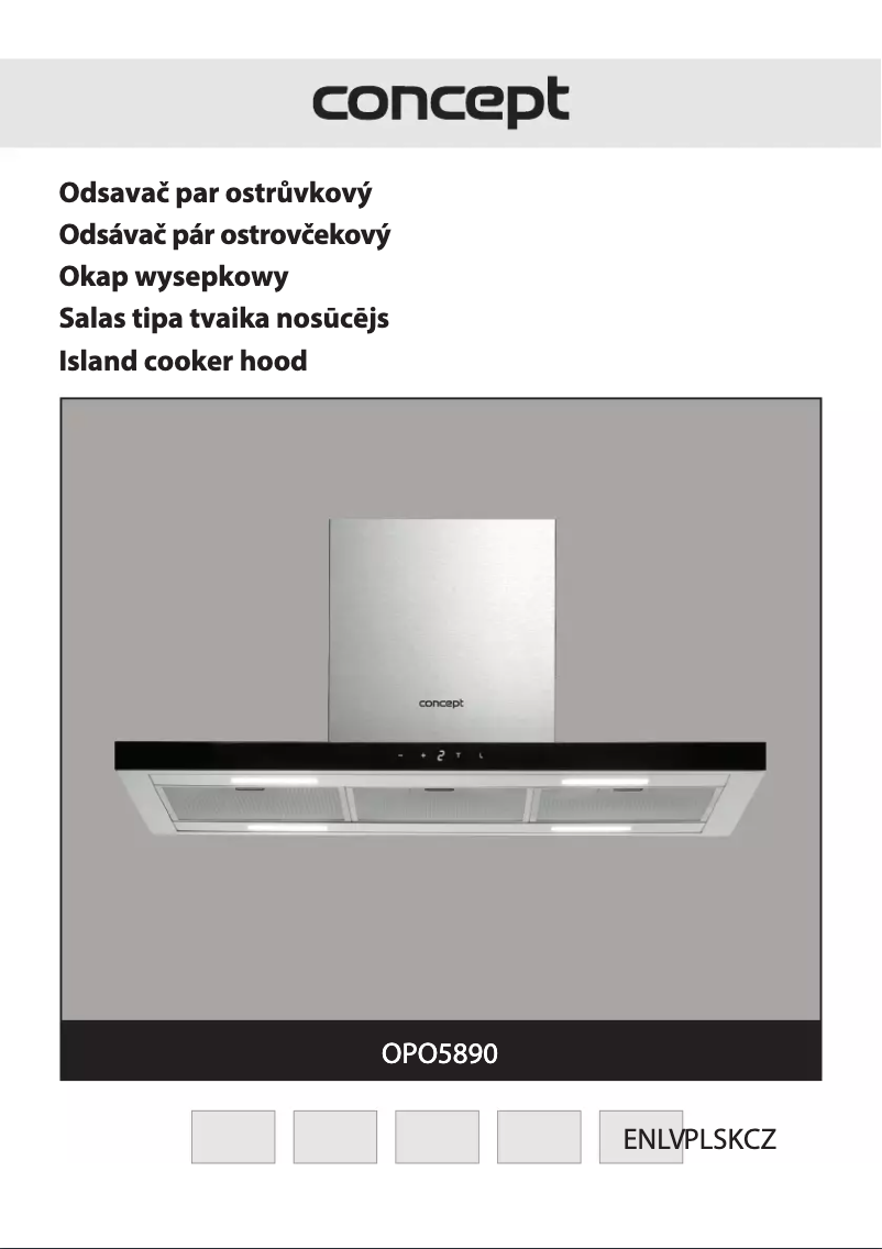 Page 1 de la notice Manuel utilisateur Concept OPO5890