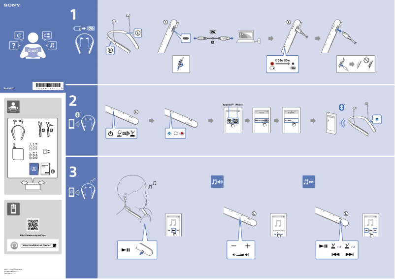 Image de la première page du manuel de l'appareil WI-1000XN
